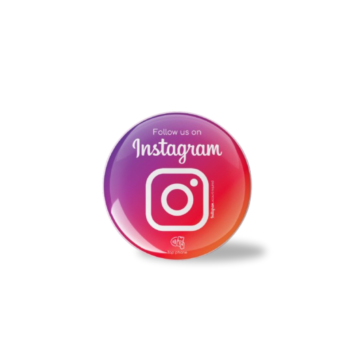 NFC Instagram Acrylic Sticking Fob